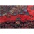 Red Antique Persian Bijar Area Rug 3’9″ X 5’1″ For Sale - Image 8 of 10