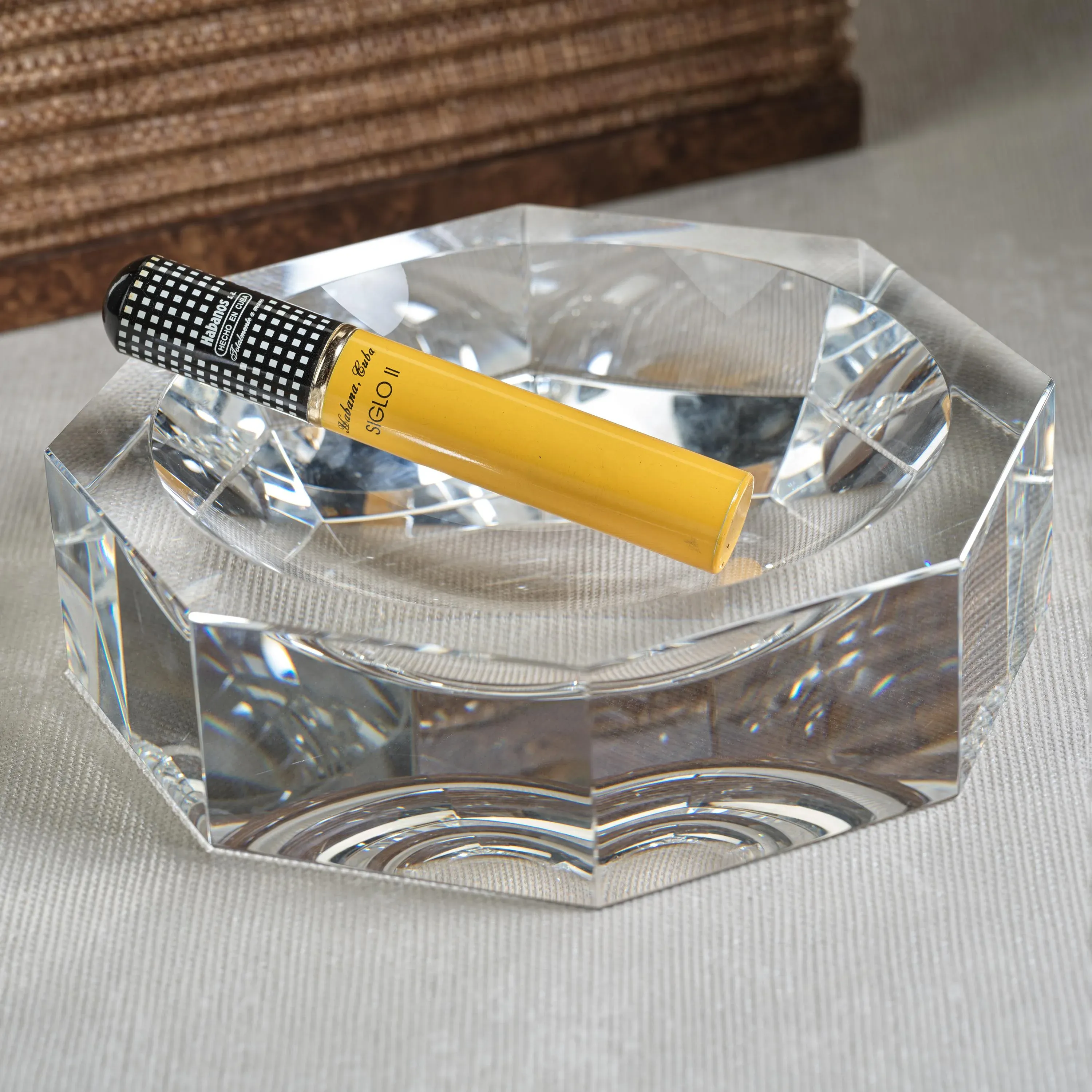 Zodax Carmac Crystal Glass Bowl - Thumbnail 4
