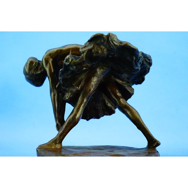 Edgar Degas, Ballerina Tying Her Shoe, 1890s, Bronze For Sale - Image 16 of 18