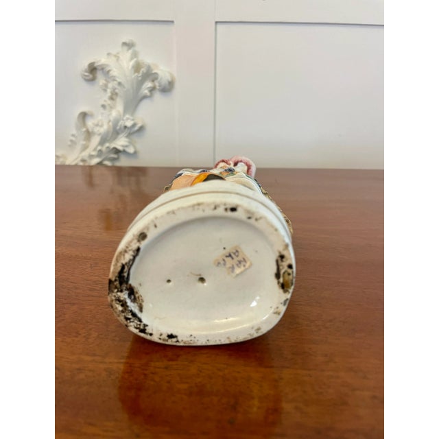 Late 19th Century Antique Victorian Staffordshire Flatback Figure, 1880s For Sale - Image 5 of 9