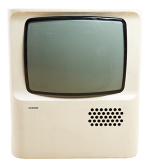 Plastic Color TV from Voxon, 1970s