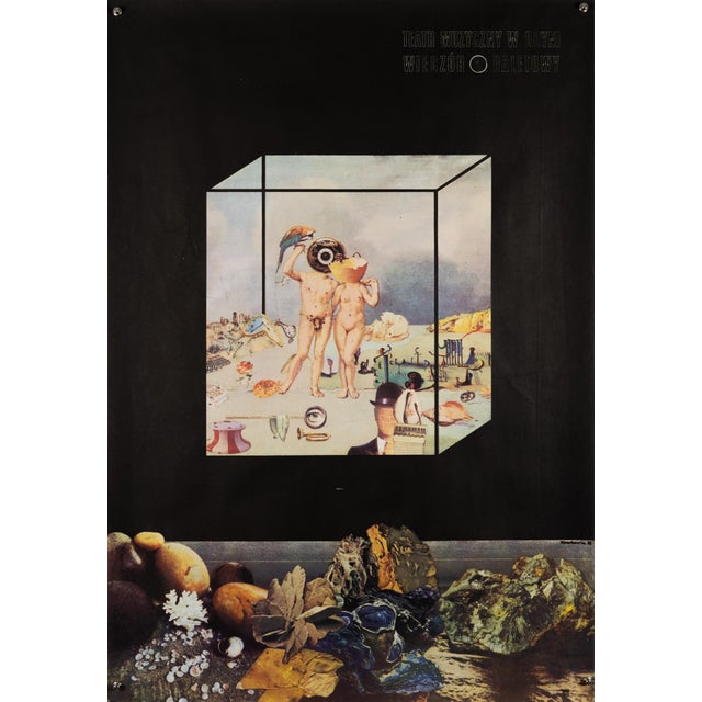 Musical Theatre in Gdynia Theater Poster by Jerzy Krechowicz, 1976 For Sale - Image 9 of 9