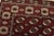 Textile Turkmen Rug 7'7'' X 12'5'' Red Wool Vintage Hand-Knotted Oriental Carpet For Sale - Image 7 of 15