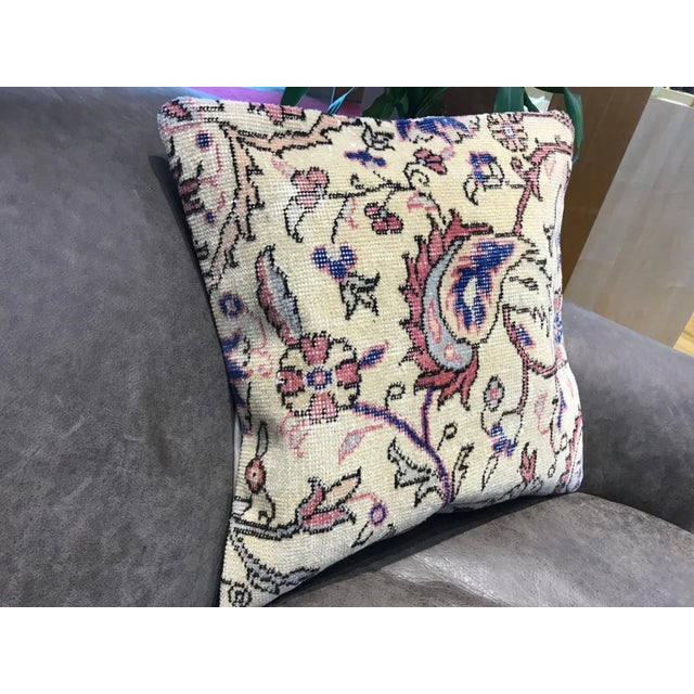 Vintage Decorative Throw Pillow Cover For Sale - Image 4 of 13