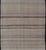 Measures: 5'10" x 11'7" Subtle Horizontal Stripe Design Turkish Vintage Kilim Rug in Warm Neutral Tones. Keivan Woven Arts...