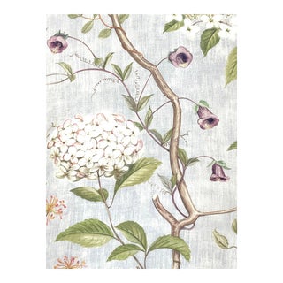 Colefax and Fowler’s “Haslemere" Fabric Old BLue - 17 Yards For Sale
