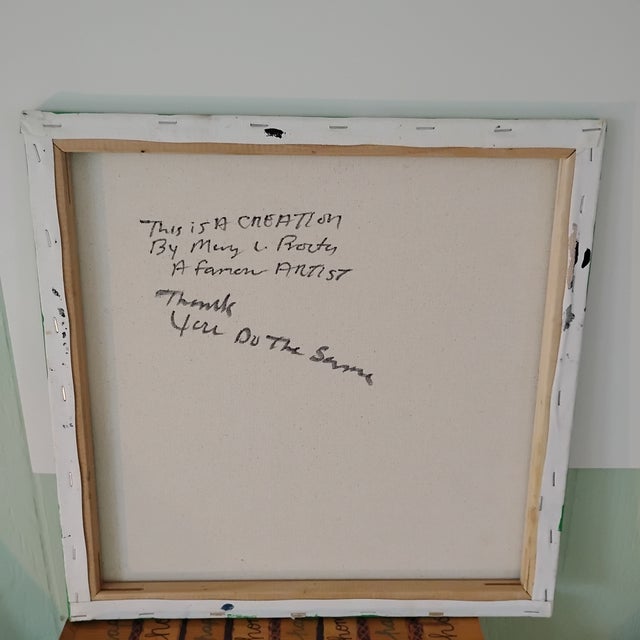 Original Mary L. Proctor Painting Titled "Run on See" For Sale - Image 4 of 6
