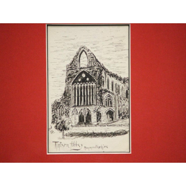 1910s Five Postcard Drawings For Sale - Image 11 of 12