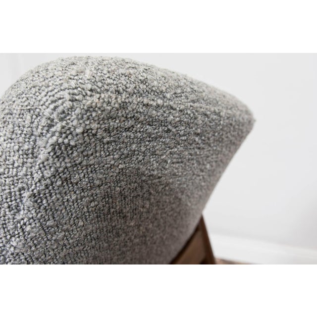 Mid-Century Grey Armchair by Edmund Homa, 1960s For Sale - Image 10 of 12