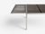Silver Milo Baughman Style, Expanding Dining Table, Chrome, Smoked Glass, Usa, 1970s For Sale - Image 8 of 12