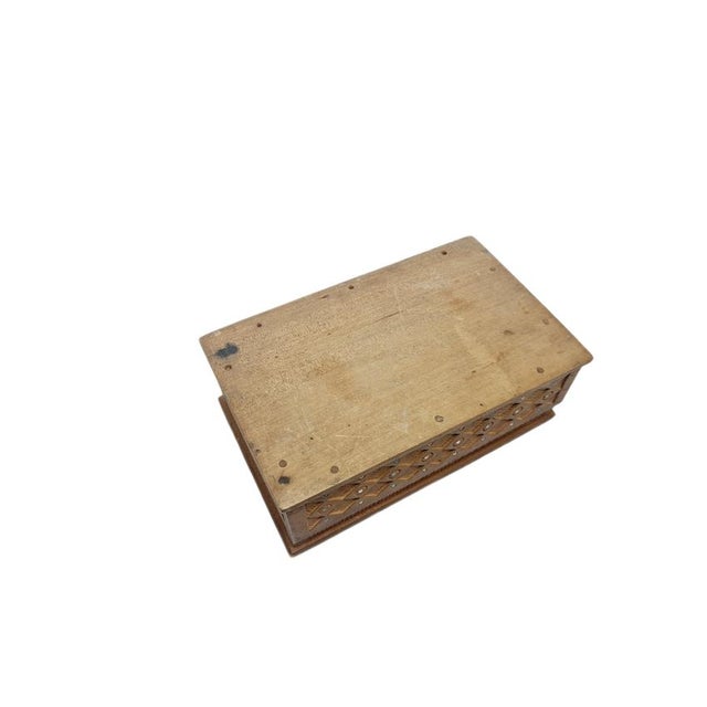Vintage Hucul Wooden Box, 1920s For Sale - Image 10 of 16