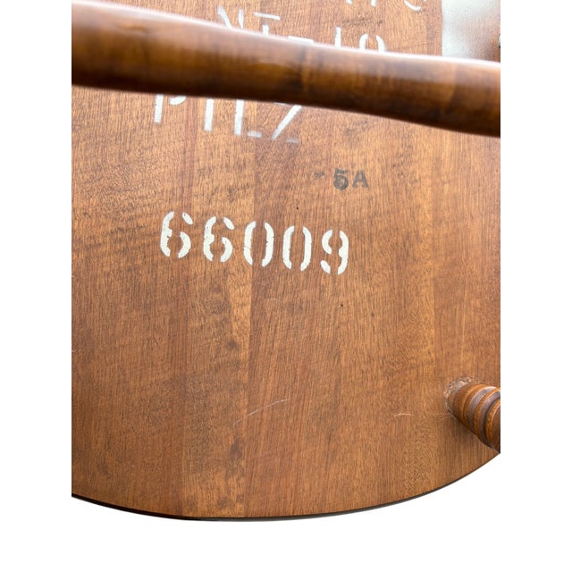 Mid 20th Century Ethan Allen Child Size Windsor Rocking Chair For Sale - Image 9 of 12