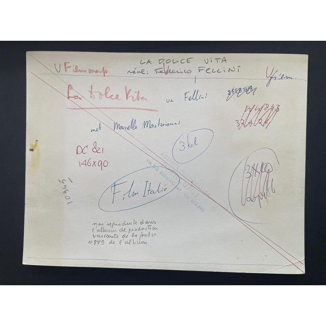 Modern Agenzia Fotografica Pierluigi, La Dolce Vita 1979, Silver Print For Sale - Image 3 of 4