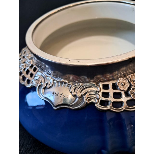 1910s Bowl by J.H. Werner for KPM, Berlin, 1911 For Sale - Image 5 of 10