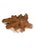Sculptural Solid Teak Wood Table With Natural Grain & Bleached Finish For Sale - Image 10 of 14