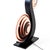 Black Large Italian Snail Shaped Table Lamp For Sale - Image 8 of 13