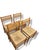 Italian Beech Dining Chairs, 1960s, Set of 4 For Sale - Image 6 of 9