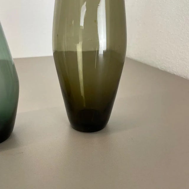 Turmalin Vases attributed to Wilhelm Wagenfeld for WMF, Germany, 1960s, Set of 3 For Sale - Image 9 of 15