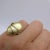Vintage Carrie Adell 18K & 14K Gold Mokume Pebble Ring Size 4.5 For Sale - Image 9 of 10