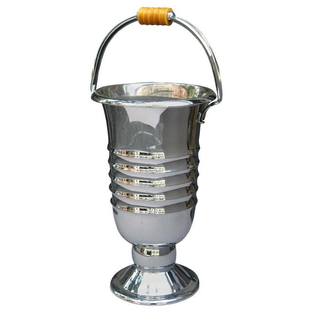 1930s Art Deco Champagne Cooler For Sale In New York - Image 6 of 8