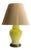 1970s Bright Yellow Chinese Style Table Lamp For Sale