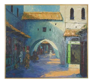 Middle Eastern Building Painting