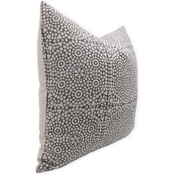 Fabdivine Throw Pillow Cover 14x20 Inch Handmade Block Print Cushion- Chunributi For Sale - Image 4 of 4