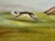 Green Large English Fox Hunting Scene Oil Painting Equestrian Sporting Art, Framed For Sale - Image 8 of 10