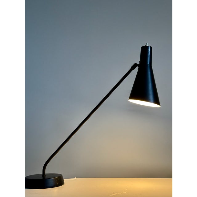 Bergboms Swedish Desk Lamp by Alf Svensson for Bergboms, 1950s For Sale - Image 4 of 8