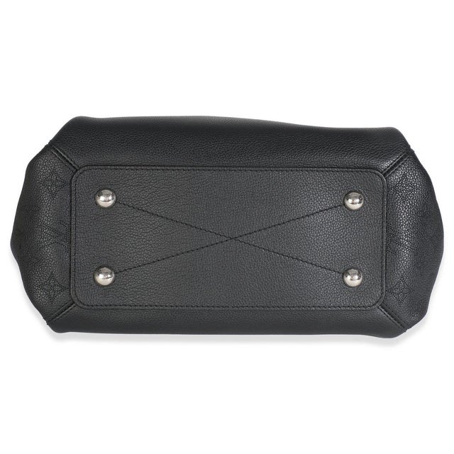 2010s Black Monogram Mahina Haumea Bag For Sale - Image 5 of 8
