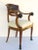 Wood North Italian Cherrywood and Ebonised Armchairs with Lion Head - Set of 6 For Sale - Image 7 of 9