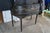 Vintage Black Lacquer Chinoiserie Carlton House Neoclassical Writing Desk For Sale - Image 16 of 17