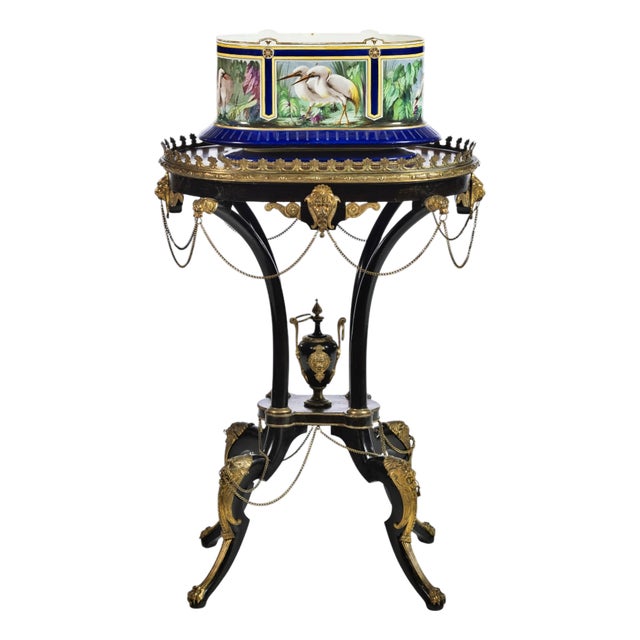 Antique Napoleon III Side Table, 1800s For Sale