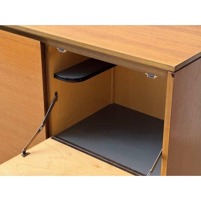 Mid-Century Swiss Highboard with Bar Compartment in Teak, 1960s For Sale - Image 18 of 18