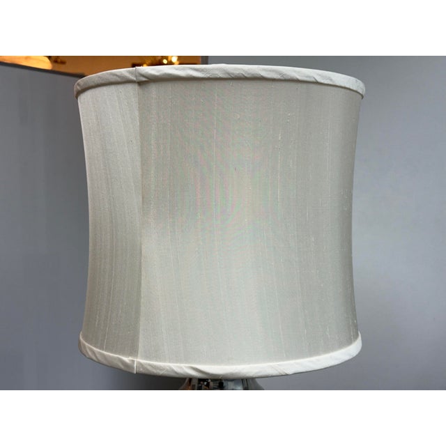 Late 20th Century Nambé Lighting Sculptural Table Lamp, Vintage For Sale - Image 5 of 12