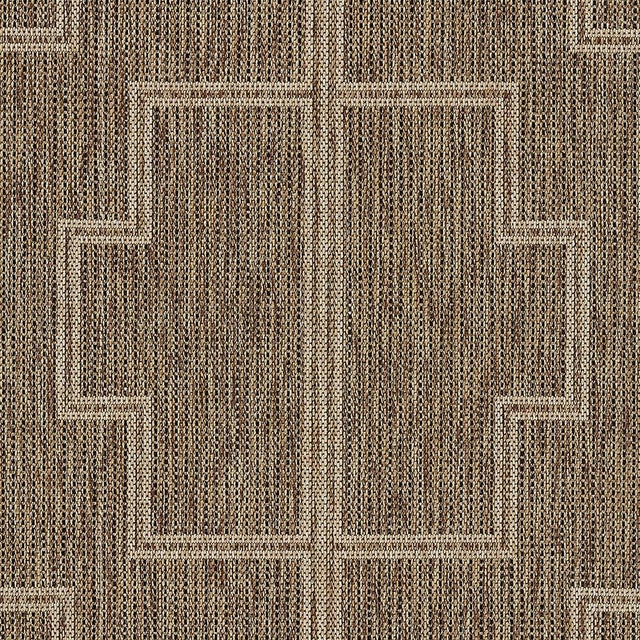 Beige Momeni Contemporary Indoor/Outdoor Hampton Dune Rug in Natural, 8' x 10' For Sale - Image 8 of 9