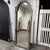 Traditional Uttermost Bacavi Arch Antiqued Beveled Wall/Floor Mirror For Sale - Image 3 of 12