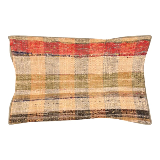 1960s Turkish Rag Pillow For Sale