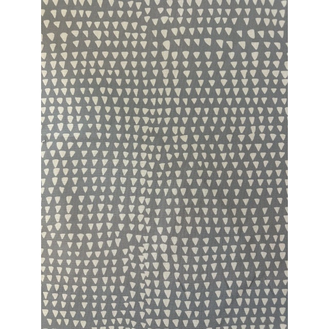 St Frank Linen Blend Arrows Fabric 3 7/8 Yards For Sale - Image 4 of 6