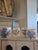 Antique White Four Vintage English Blue and White Storage Canisters For Sale - Image 8 of 17