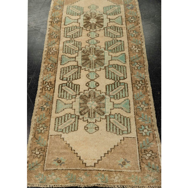 Turkish Mini Rug Oriental Hand Knotted Vintage Rug 1'8" x 3'5" #21078 Explore a curated collection of hallway runners,...