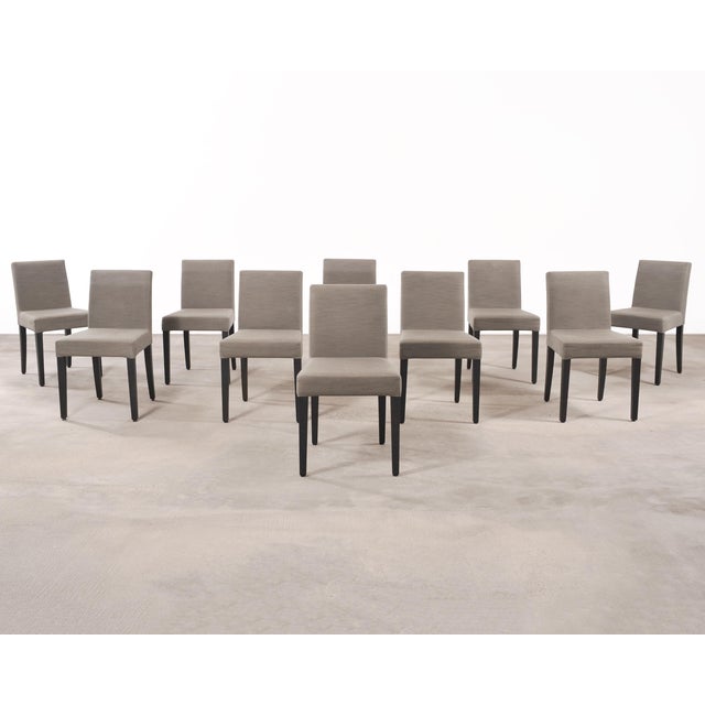 Contemporary Set of Ten Didier Gomez for Ligne Roset Dining Chairs For Sale - Image 3 of 18