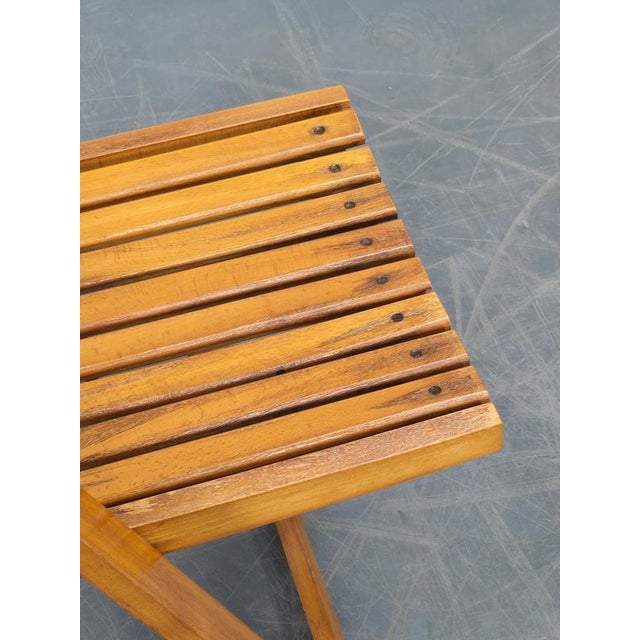 Trieste Folding Chair by Aldo Jacober for Alberto Bazzani, 1960s For Sale - Image 9 of 13