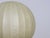 Italian Cocoon Globe Pendant Lamp with Teak Details, 1970s For Sale - Image 6 of 11