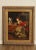 Vintage 20th C. Original Oil Painting on Canvas Depicting Victorian Dressed Woman Writing, Signed 'D. Hawkins' on the...