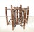 Vintage McGuire Organic Modern Bamboo Rattan Round Dining Table W Leather Straps For Sale In Los Angeles - Image 6 of 16