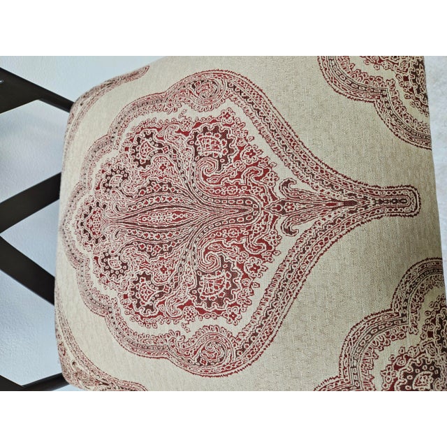 Ethan Allen 1990s Ethan Allen Biscayne Swivel Counter Bar Stool For Sale - Image 4 of 12