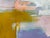 Purple Modern Lavender, Pink & Mustard Abstract Canvas - Original Acrylic Art For Sale - Image 8 of 9