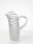Mid-Century Modern Clear Hobnail Glass Pitcher For Sale - Image 4 of 7