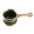 Metal Magnifier in Gold Frame, 1890s For Sale - Image 7 of 7